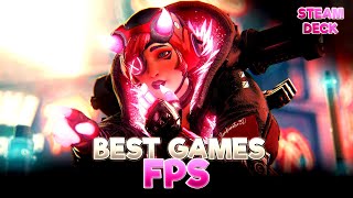 TOP 20 BEST FPS GAMES FOR STEAM DECK 2024 [upl. by Maples]