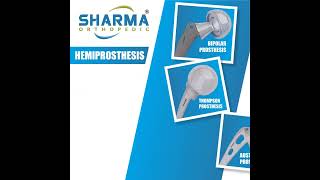 HOMIPROSTHESIS  ARTHROPLASTY IMPLANT AND INSTRUMENT Sharmaorthopedic implant prosthess [upl. by Allerie]