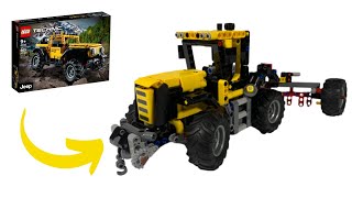 MOC LEGO Speedbuild  TRACTOR Alternate build LEGO 42122 Jeep Wrangler [upl. by Yvonner]