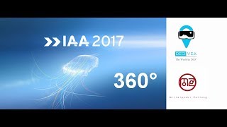 IAA 2017 in 360° BMW Z4 MB Project ONE and more [upl. by Allerym75]