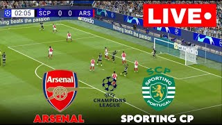 🔴LIVE Arsenal vs Sporting CP I Champions League 2024  Match Streaming [upl. by Rastus]