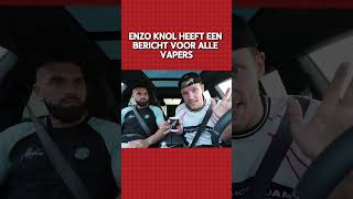 Enzoknol heeft een bericht voor alle vapers enzoknol vapelife nederlands enzoknol knolpower [upl. by Hanyaz]