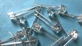 Manufactures LED strawhat lamp LED lamp 5mm DIP with flange cerie [upl. by Purdy753]