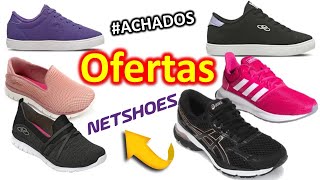 OFERTAS DO DIA NETSHOES TÊNIS PROMOÇÃO ACHADOS [upl. by Ynotna]