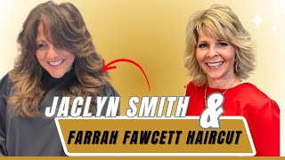 Jaclyn Smith amp Farrah Fawcett Mixed Haircut Tutorial By Coach Kimmy [upl. by Volnak]