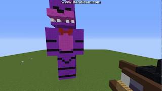 FNAF 1 BONNIE MINECRAFT [upl. by Graces]