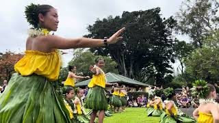 Hula for Queen Liliuokalani’s Birthday in Hilo [upl. by Neret38]