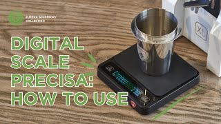 Digital Scale Precisa How To Use [upl. by Kassity]