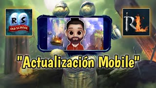 OSRS☑️ACTUALIZACIÓN móvil 📲 Configuraciones [upl. by Nodnnarb109]