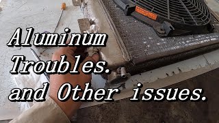 Problematic Aluminum Radiator repair [upl. by Einafets486]