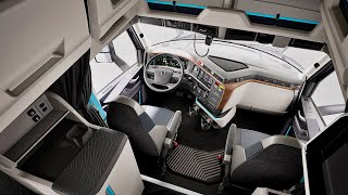 2024 Volvo VNL 860 INTERIOR  See inside luxurious sleeper truck [upl. by Hannahoj376]