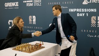 Rapport on Fire  Impressions Day 1  GRENKE Chess Classic 2024 [upl. by Nytsuj]