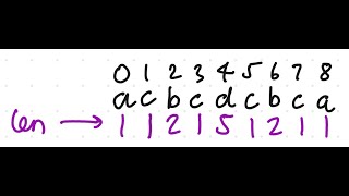 Manachers Algorithm Explanation Code Proof amp CSES [upl. by Amsa984]