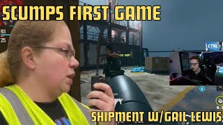 Scump teams up with Gail Lewis in his first MW3 Shipment match [upl. by Shelagh161]