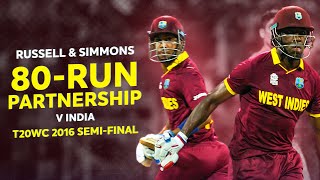 Lendl Simmons and Andre Russell power West Indies into the Final  T20WC 2016 [upl. by Aciretahs]