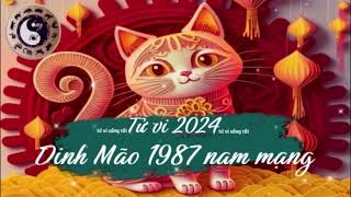 Tử vi tuổi Đinh Mão 1987 nam mạng năm 2024 [upl. by Resay103]