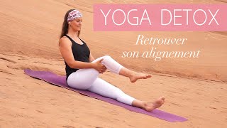 Retrouver son alignement grâce au yoga détox  Maryse Lehoux [upl. by Enninaej]