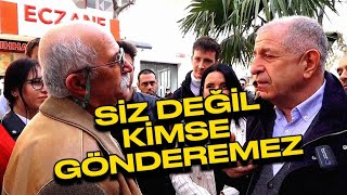 Ümit Özdağa siz değil kimse gönderemez diyen vatandaş [upl. by Skeie]