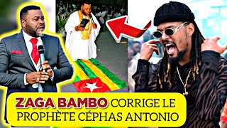 🚨ZAGA BAMBO CORRIGE LE PROPHÈTE CÉPHAS ANTONIO [upl. by Heshum]