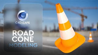 Road Cone Modeling in C4D vs Blender [upl. by Leahcimnaj]