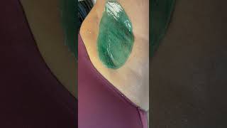 Professional underarm wax service with Nacach hard wax waxingexpert esthetician hairremoval [upl. by Armyn]