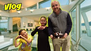 VLOG  ANNIV de PAPA  CADEAUX et COLIS DALICYA et OCEANE [upl. by Surdna]