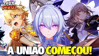 A UNIÃO DE GENSHIN IMPACT HONKAI STAR RAIL E HONKAI IMPACT 3 COMEÇOU [upl. by Sandor893]