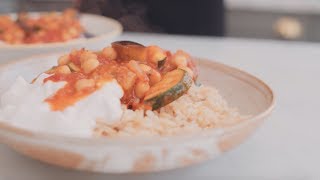 Easy Roast Veg and Chickpea Stew  Deliciously Ella  Vegan and Gluten Free [upl. by Zednanreh]