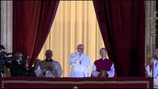 Habemus Papam Pope Francis Introduced to World [upl. by Tiebold]