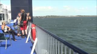 Scandlines ferry announcement on MS Schleswig Holstein Puttgarden to Rodby [upl. by Etezzil407]