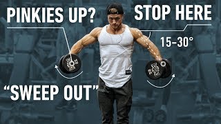 How To Build Capped Shoulders Optimal Training Explained Side Delts [upl. by Wiseman]