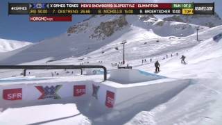 Horgmo qualifies for Slope finals in First  Winter X Games [upl. by Awjan]