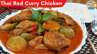 Simple Thai Red Curry Chicken Recipe [upl. by Currier612]