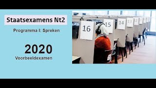 Spreken examen B1 2020 deel 1 [upl. by Zeiler]