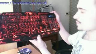 Setting up MFTEK USB Wired LED 3 Colour Backlit Gaming Keyboard and Mouse [upl. by Asnarepse505]