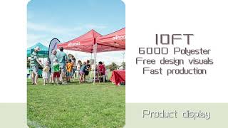 custom logo tent  canopy on sale [upl. by Peursem]