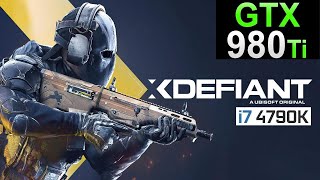 XDefiant  1080p Benchmark  4790k  GTX 980Ti [upl. by Ecirtaeb227]