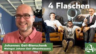 Vier Flaschen Folge 68 mit Johannes GeilBierschenk [upl. by Demp]