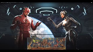 quotSpeed Meets Stealth The Flash vs Catwoman  Injustice 2quot [upl. by Koenig]