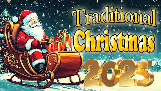 Traditional Christmas Music  Peaceful Christmas Music  Best of 1950s to 1970s Christmas Carols [upl. by Azpurua]