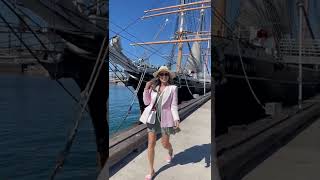 Sightseeing San Diego in my new Dior espadrilles Outfit yay or nay shorts [upl. by Doug]