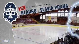 ŽIVĚ Přátelské utkání 298 od 1730 Kladno vs Slavia Praha ZS Mělník [upl. by Irafat]