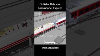 coromandel express train accident in balasore ordisha [upl. by Darreg]