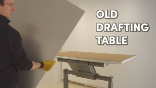 Repurposing an Old Drafting Table [upl. by Notak]