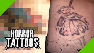 TraumTattoo statt HorrorPuppe Gelingt das CoverUp  Dresden 44  Horror Tattoos  sixx [upl. by Ezeerb]