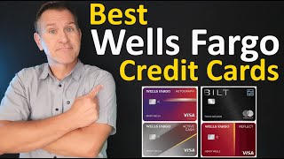 BEST Wells Fargo Credit Cards 2024  Autograph BILT Rewards Active Cash more [upl. by Nyrak]