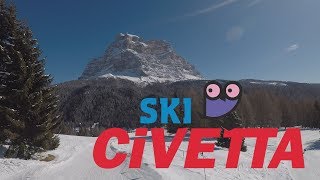 Ski Civetta  Zoldo  Alleghe  Selva di Cadore  GoPro 5 2018 [upl. by Ulrick50]