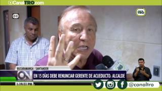 Presunto daño fiscal por indemnización a ex gerente de la EMAB [upl. by Anaujait]