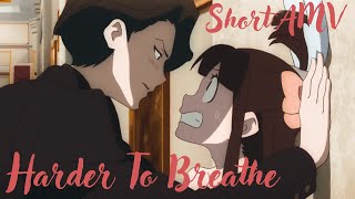 Little Witch Academia AMV  Andrew x Akko Harder To Breathe Short AMV [upl. by Callean]