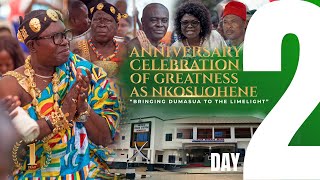 1 YEAR CELEBRATION OF GREATNESS AS NKOSUOHENE OF DUMASUA DAY 2 [upl. by Tressia650]